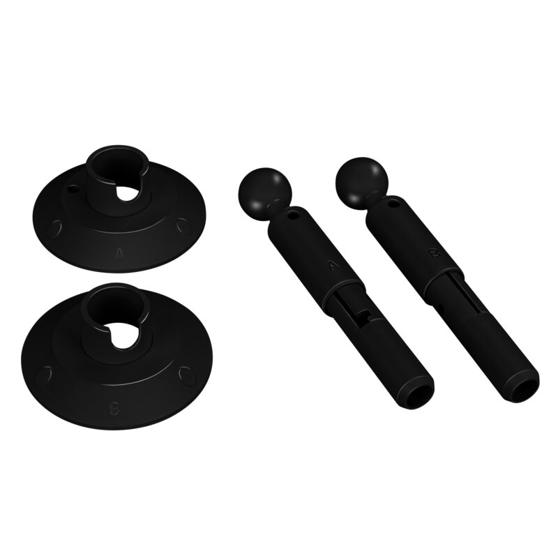 Крепление MOONLIGHT-ROUND-D13-S-KIT Black