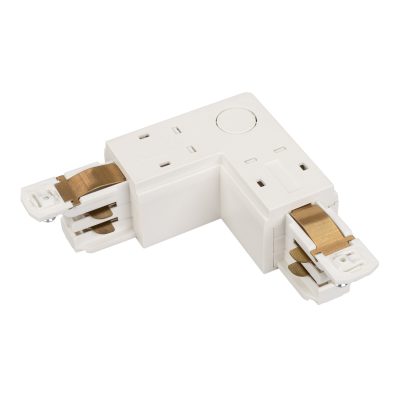 Коннектор угловой LGD-4TR-CON-L-INT-WH