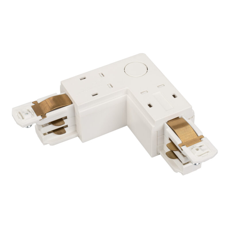 Коннектор угловой LGD-4TR-CON-L-INT-WH