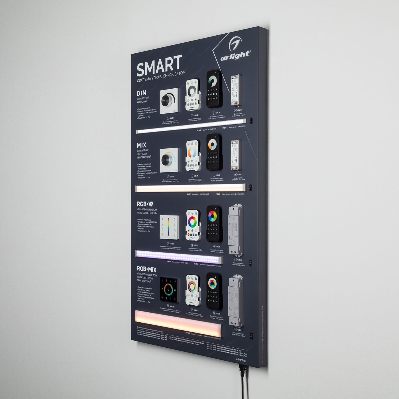 Стенд Системы Управления SMART 1100x600mm