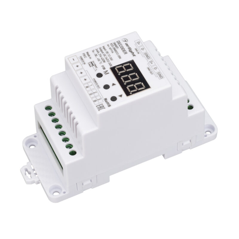 Декодер SMART-K23-DMX512-DIN