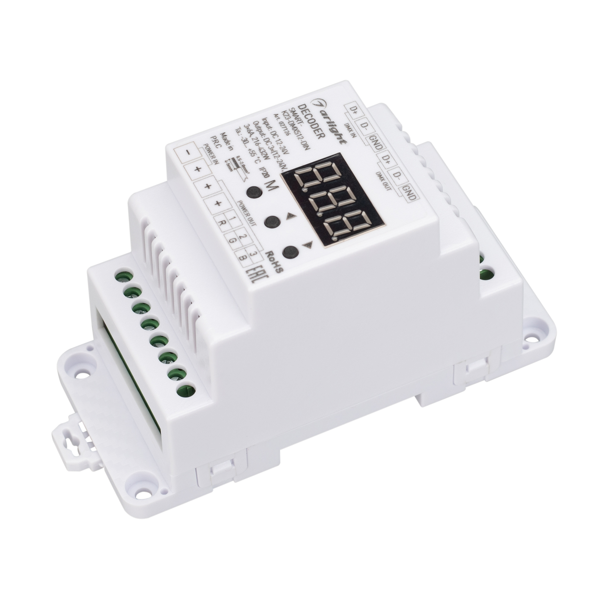 Декодер SMART-K23-DMX512-DIN