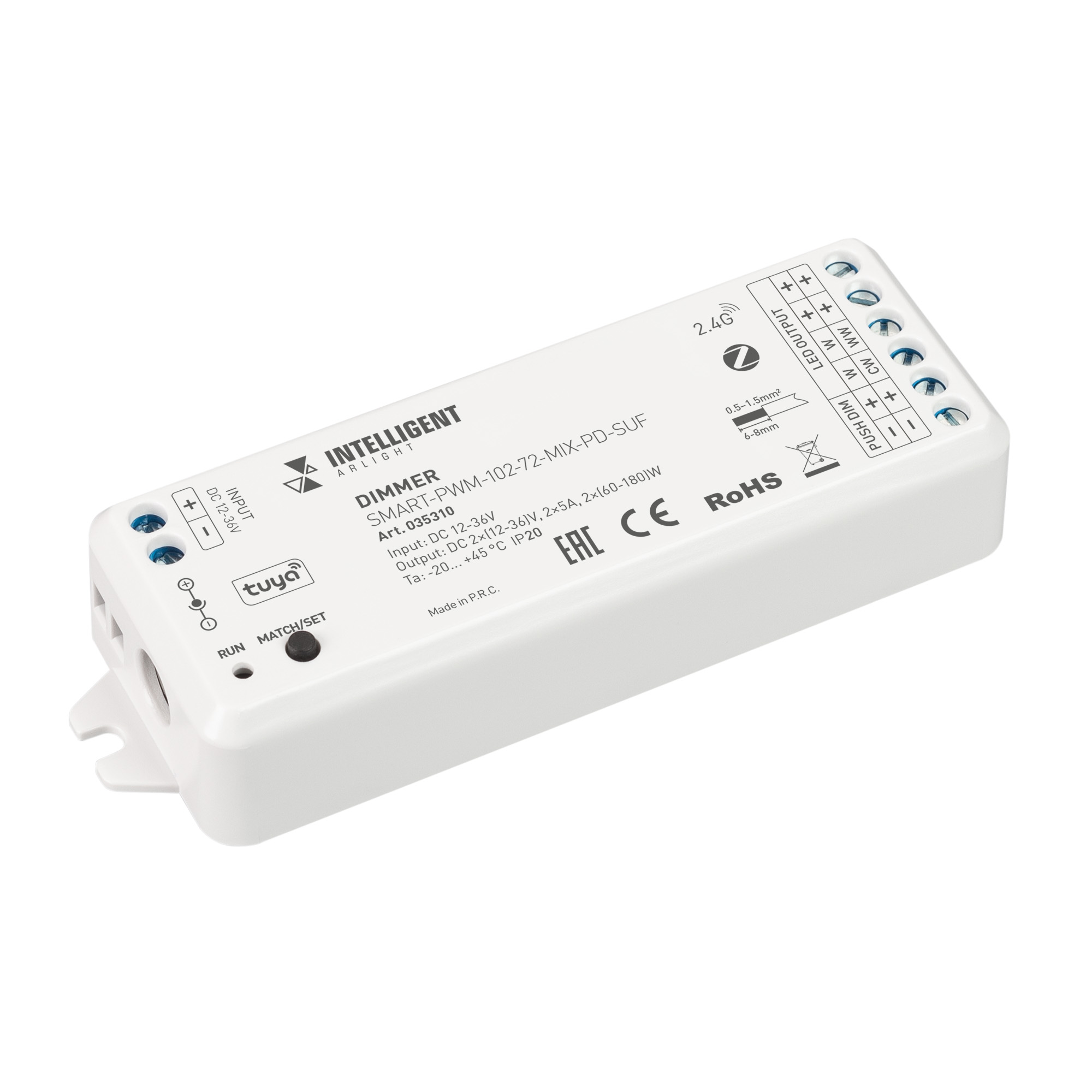 INTELLIGENT ARLIGHT Диммер SMART-PWM-102-72-MIX-PD-SUF