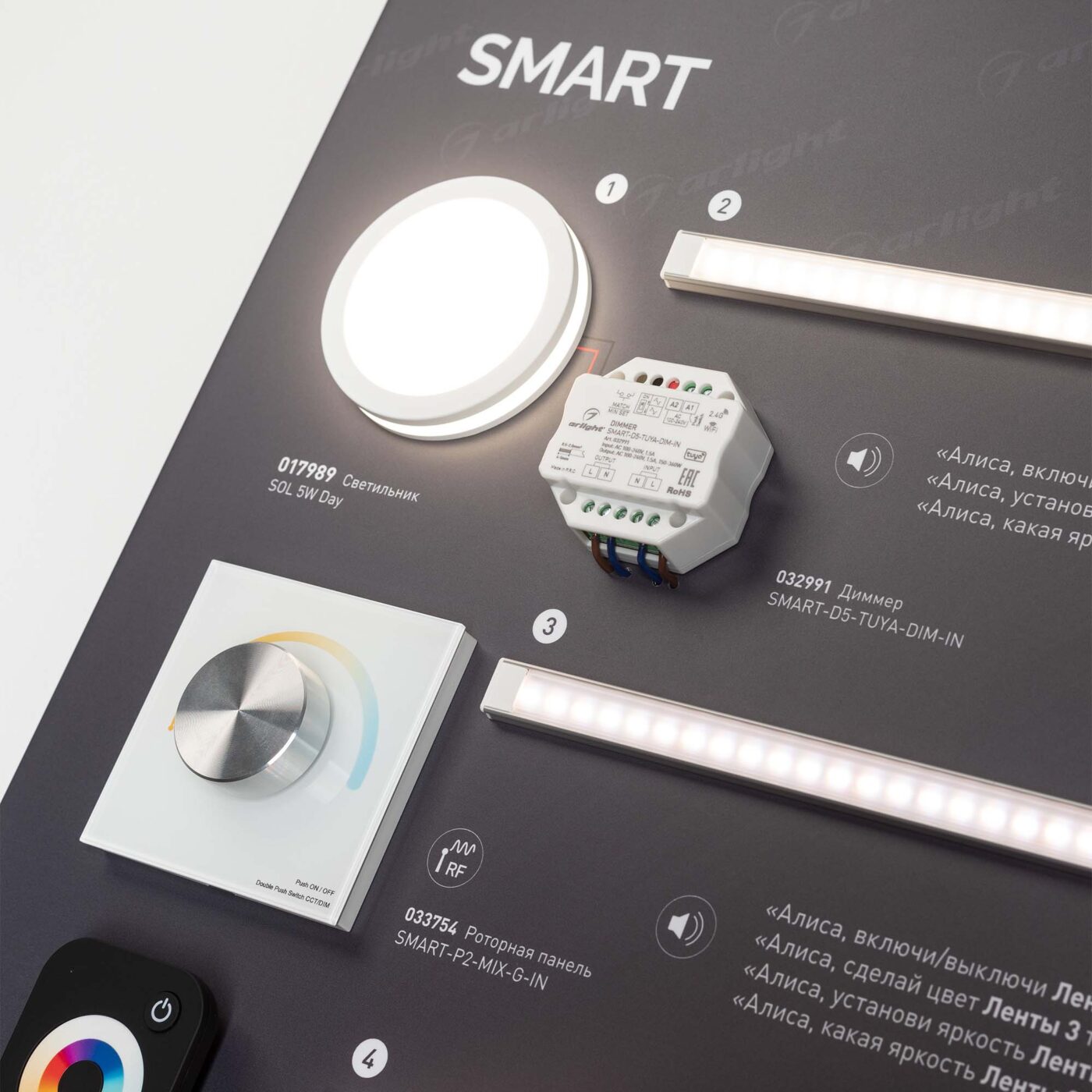 Стенд Системы Управления TUYA 1760x600mm