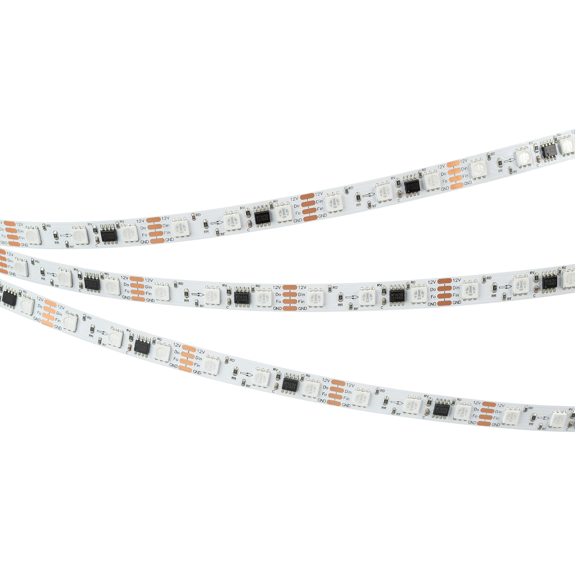 Лента SPI-B60-10mm 12V RGB-PX3-BPT