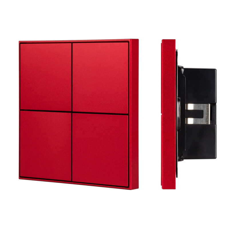 INTELLIGENT ARLIGHT Кнопочная панель KNX-304-23-IN Rose Red
