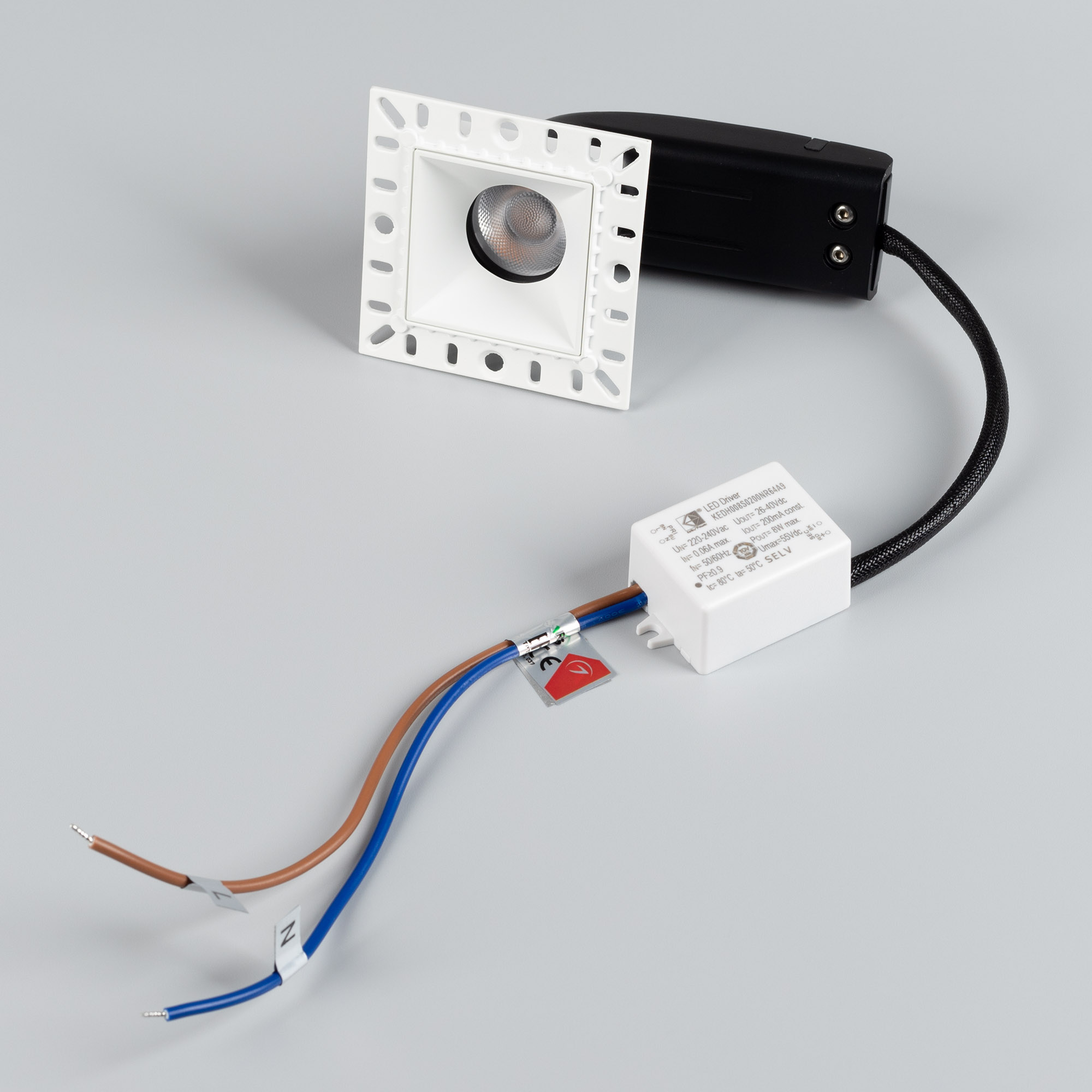 Светильник MS-RIALTO-TRIMLESS-S40x40-9W Day4000