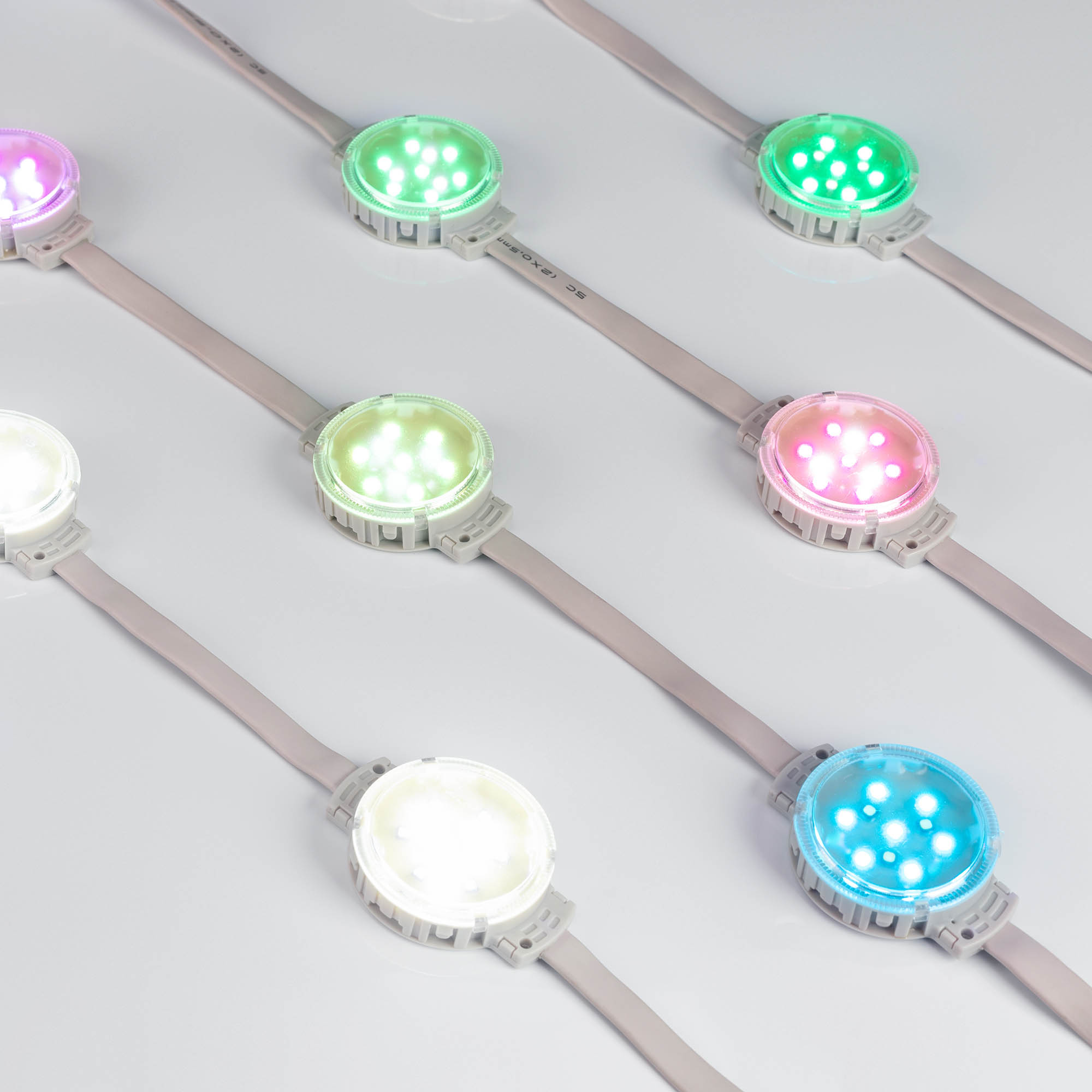 Модуль управляемый DMX-F10-D50 24V RGBW