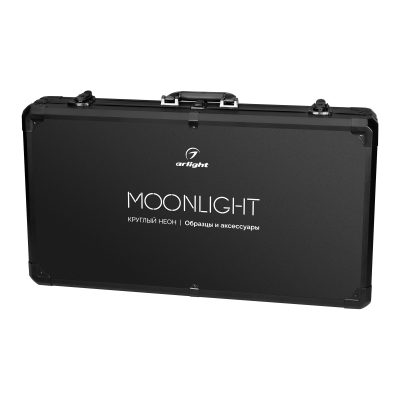 Демо-кейс неон MOONLIGHT-ROUND-CASE