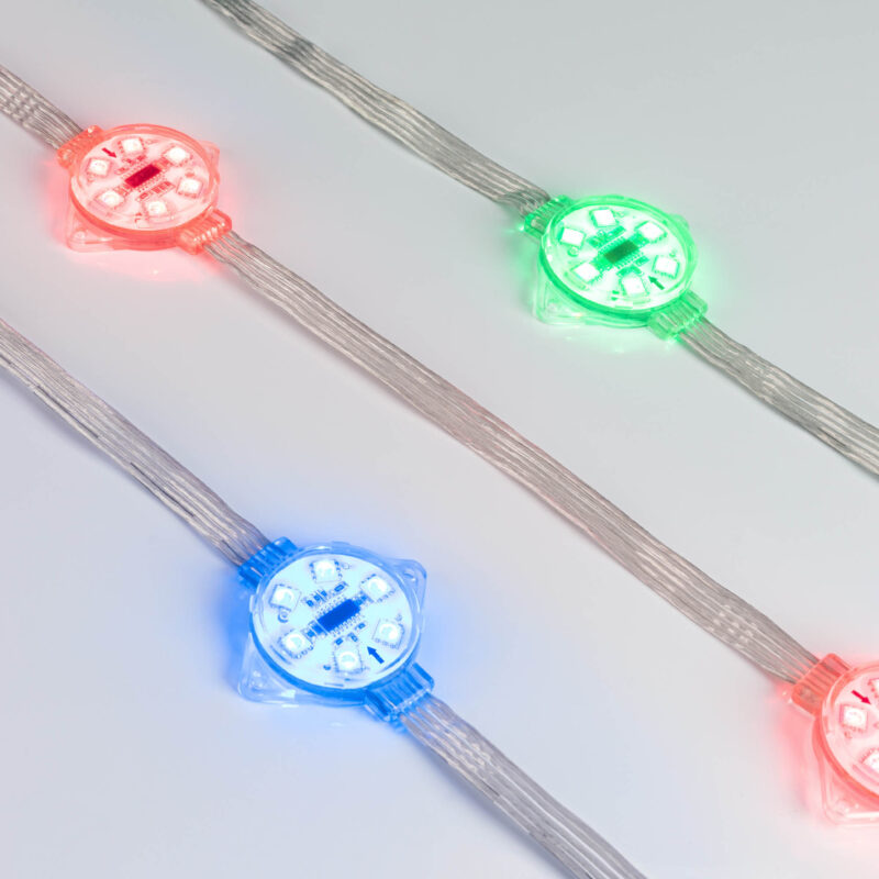 Модуль управляемый VISOR-DMX-5060-6-24V RGB 120deg