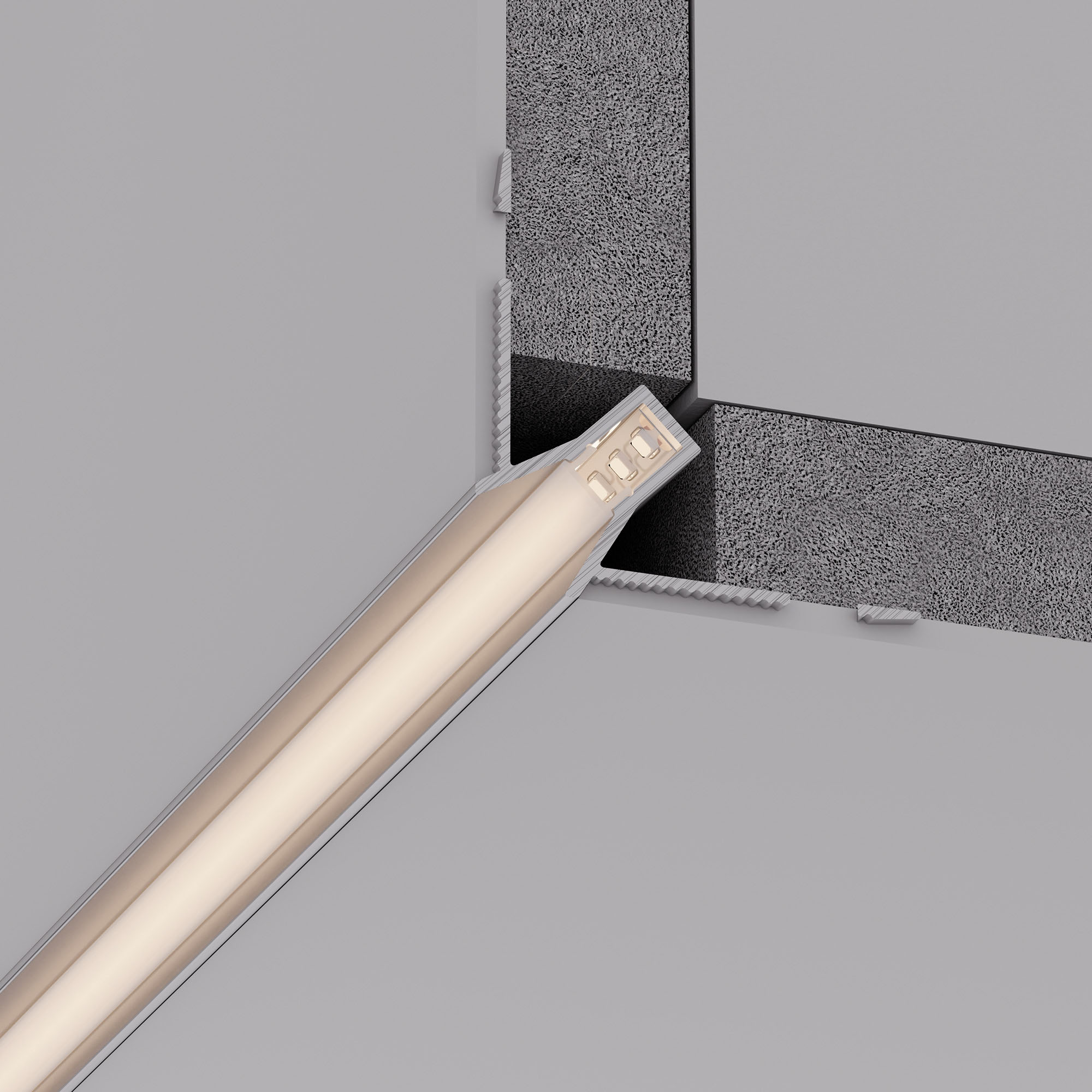 Профиль DECORE-S6-EXT-V-COMFORT-2000 ANOD внешний