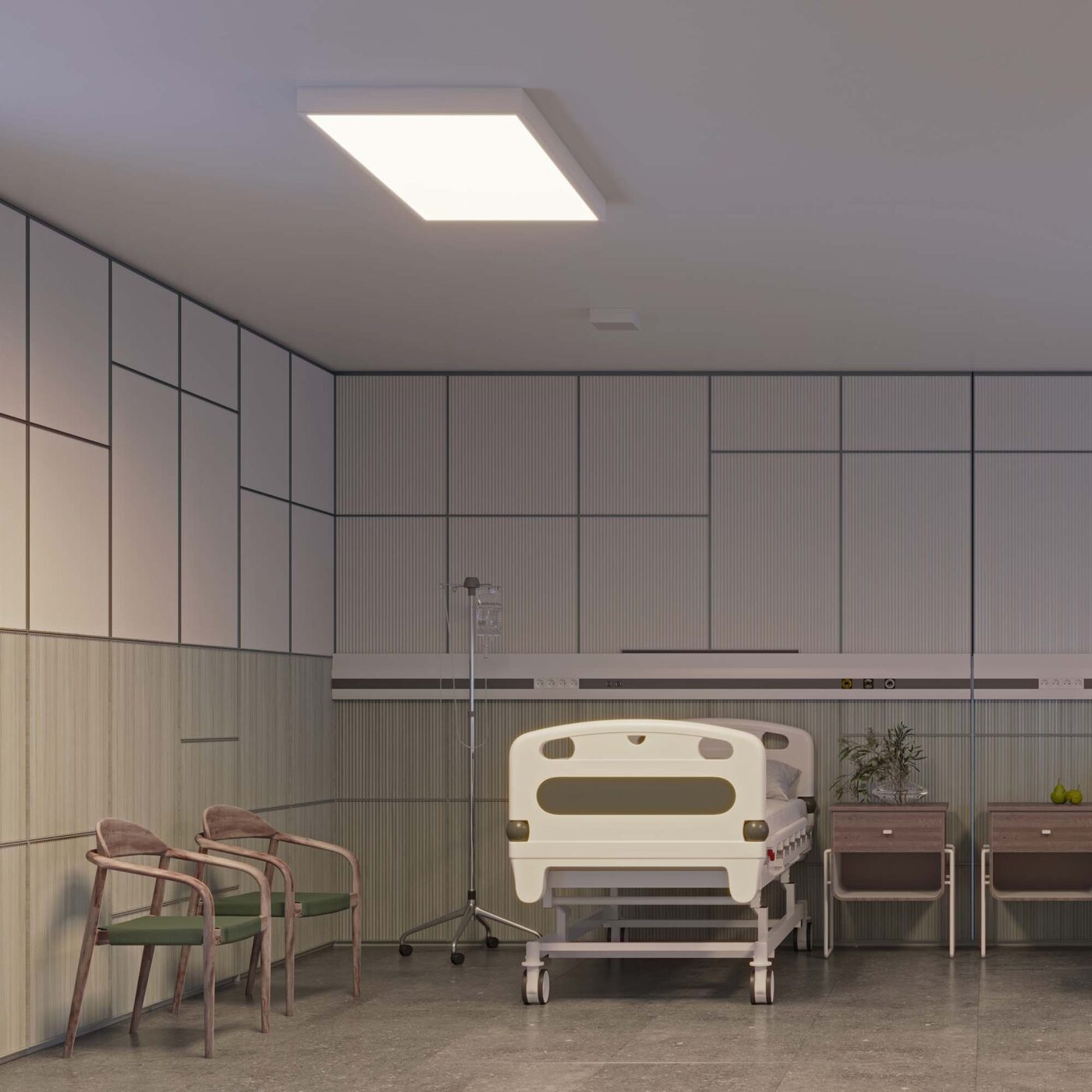 Панель IM-EMERGENCY-1.5H-S600x1200-53W White6000