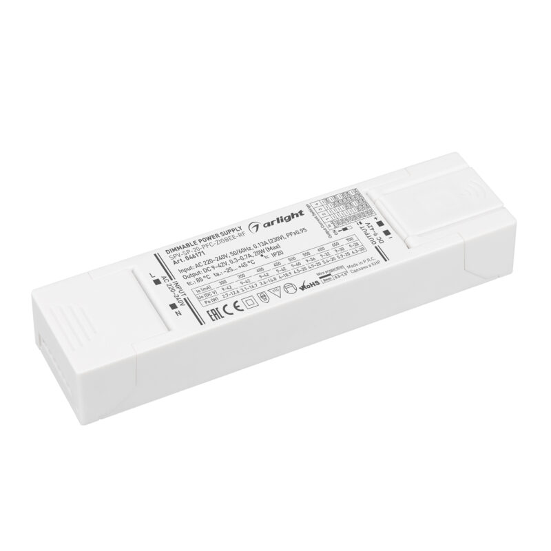 Блок питания SPV-SP-20-PFC-ZIGBEE-RF
