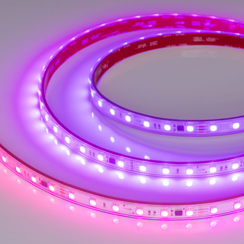 Лента герметичная SPI-PS-B60-12mm 24V RGB-PX6-BPT