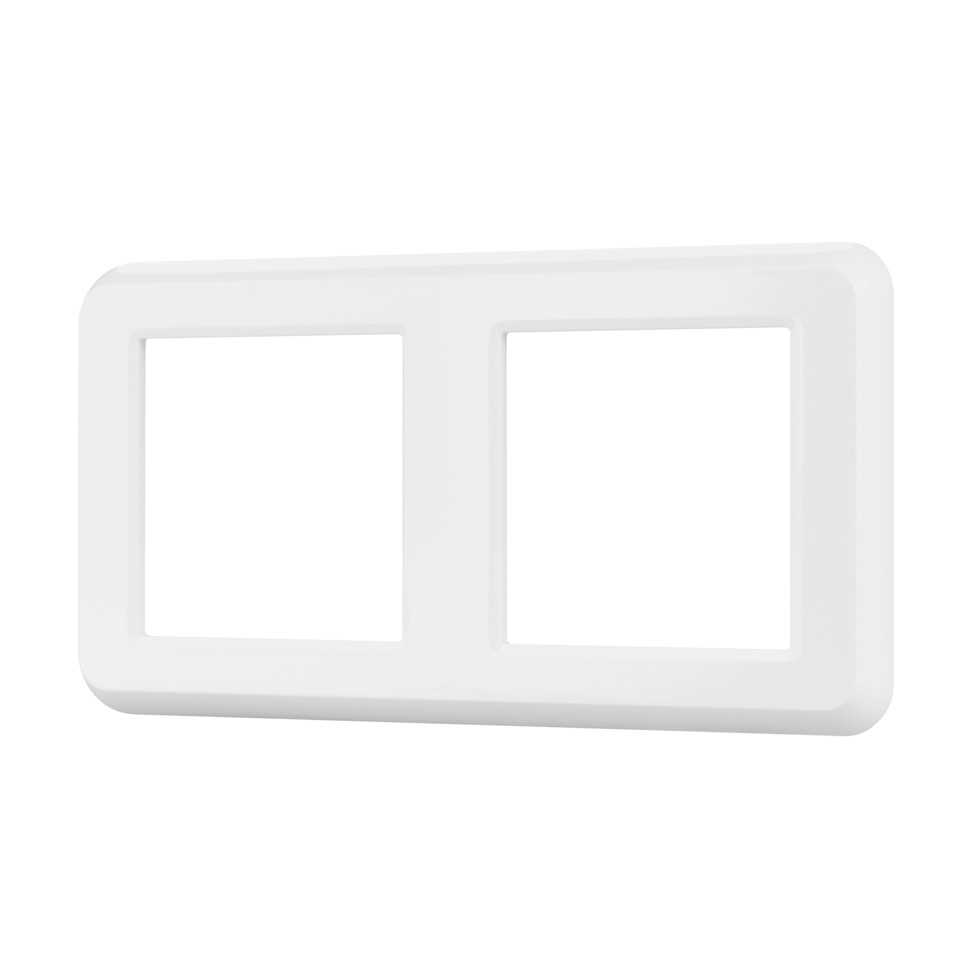 Рамка пластиковая FRM-VERSA-PL-2-WH