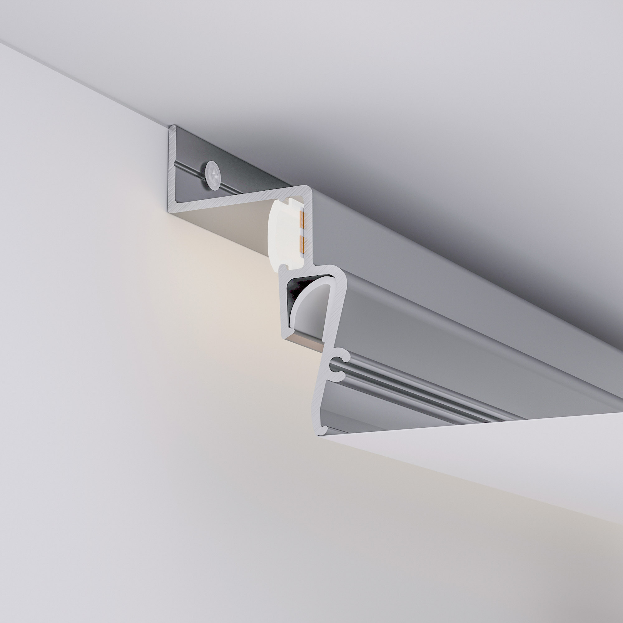 Профиль STRETCH-SHADOW-2000 WHITE