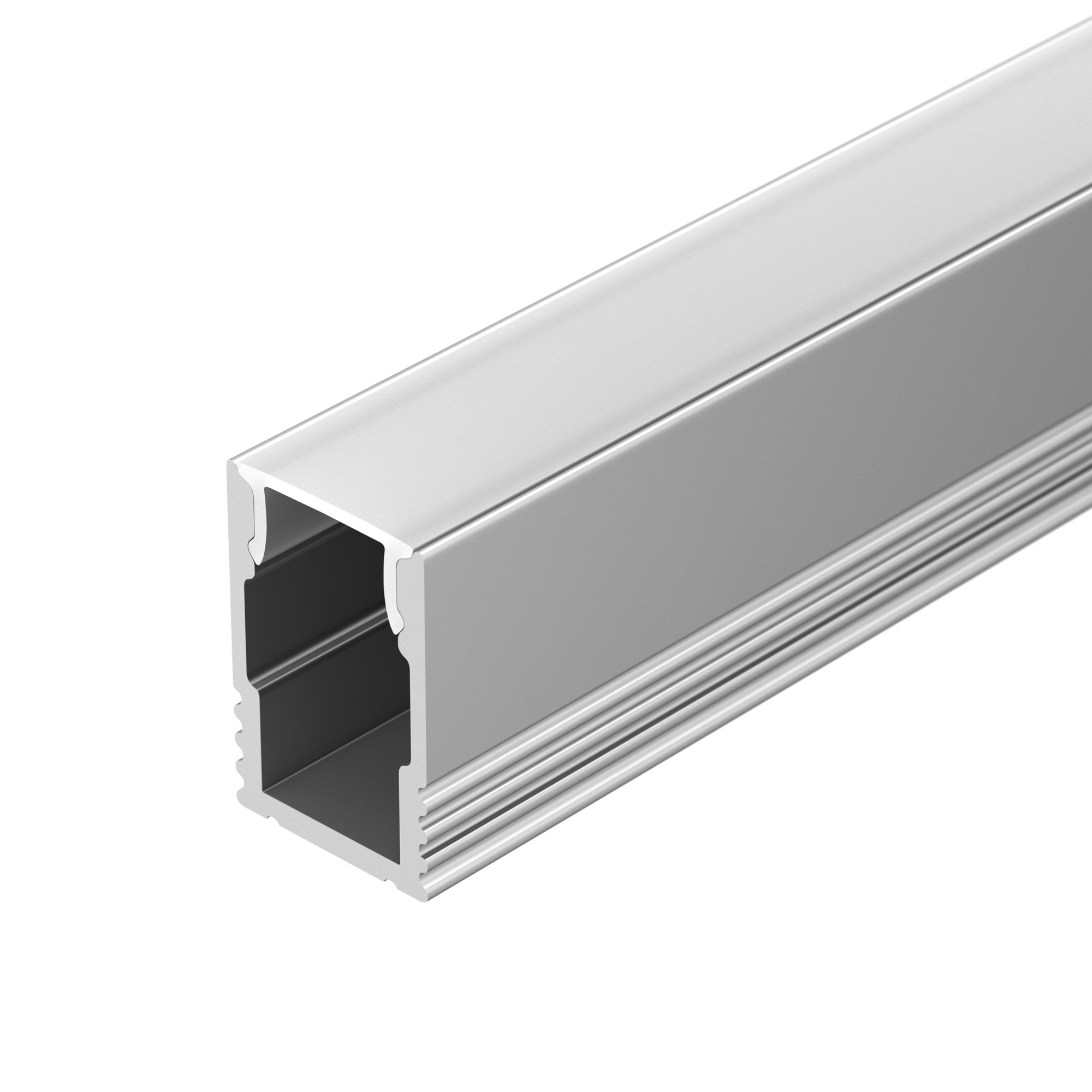 Профиль с экраном SL-MINI-8-H12-2000 ANOD+OPAL