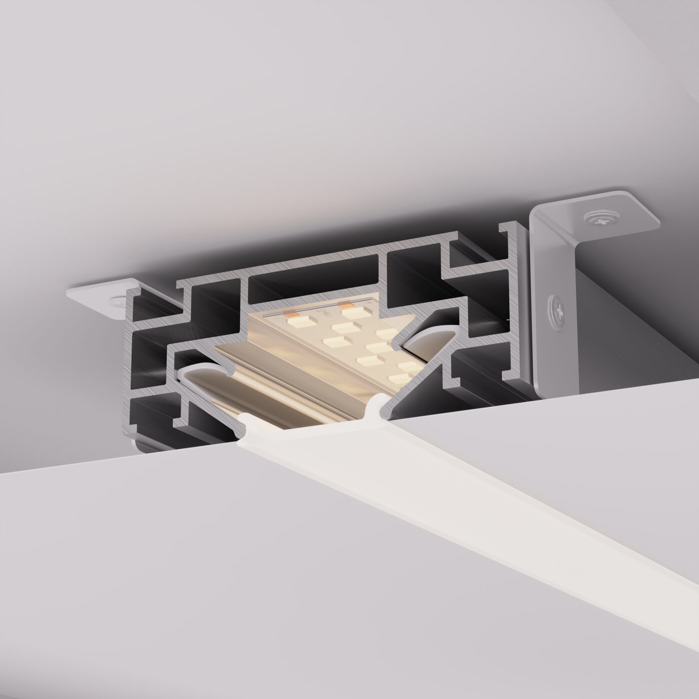 Профиль STRETCH-25-CEIL-CENTER-2000