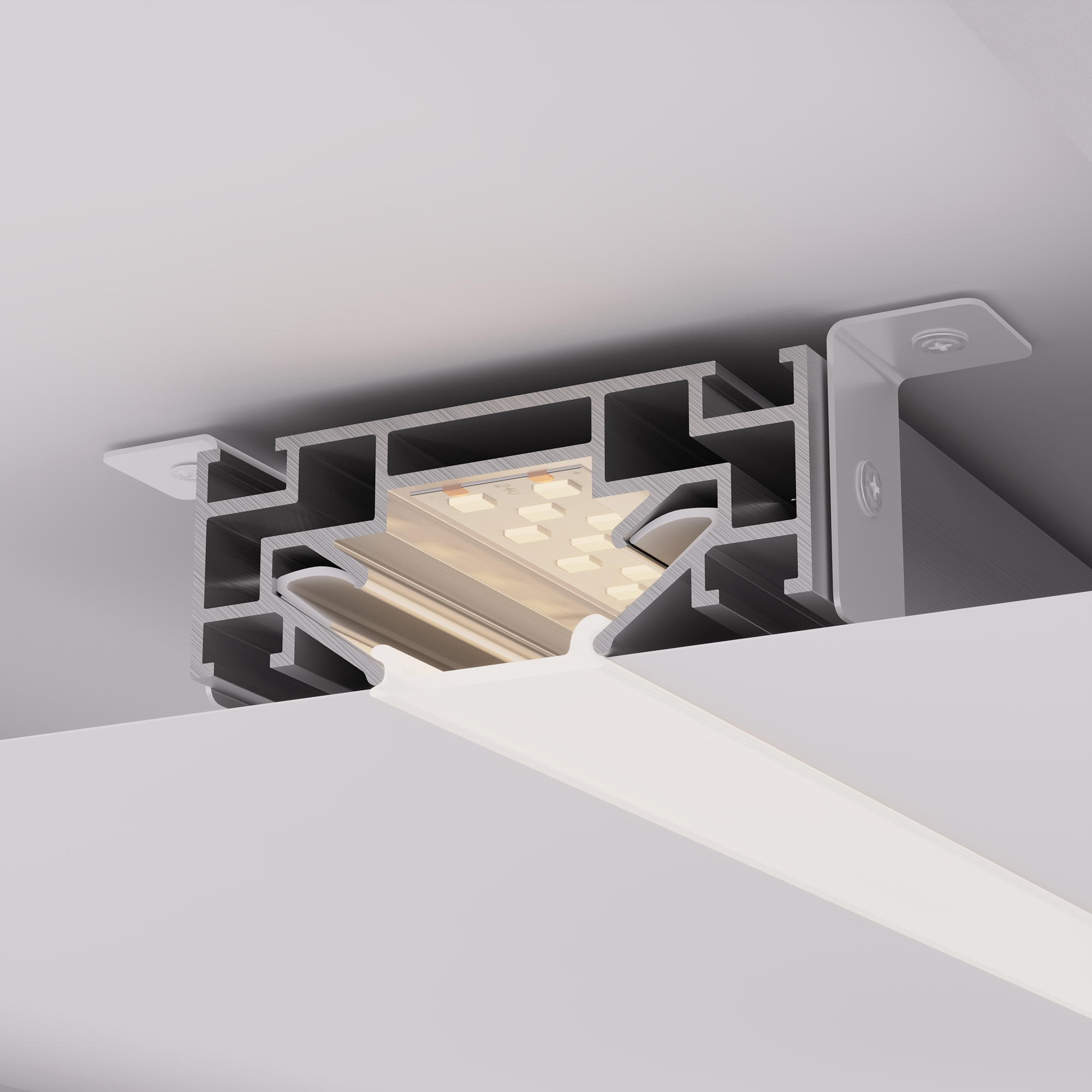 Профиль STRETCH-25-CEIL-CENTER-2000