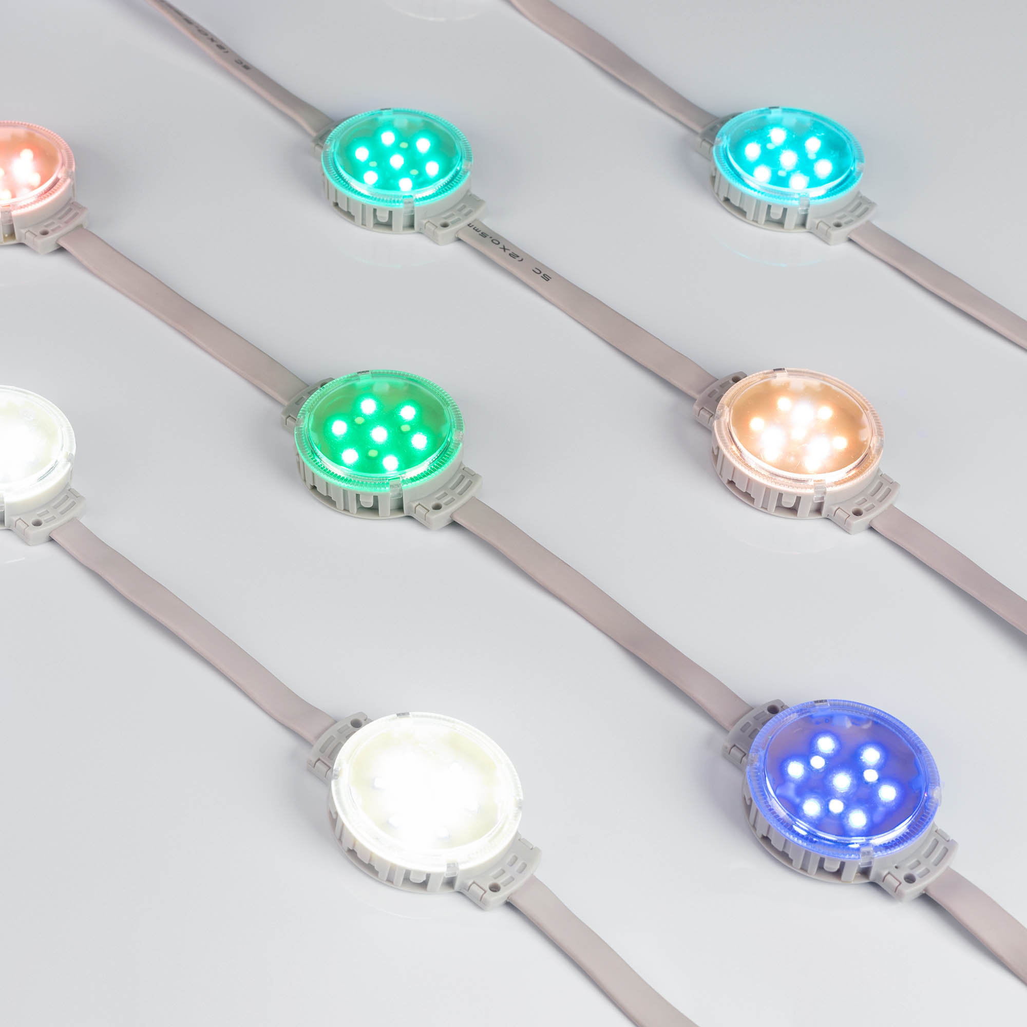 Модуль управляемый DMX-F10-D50 24V RGBW