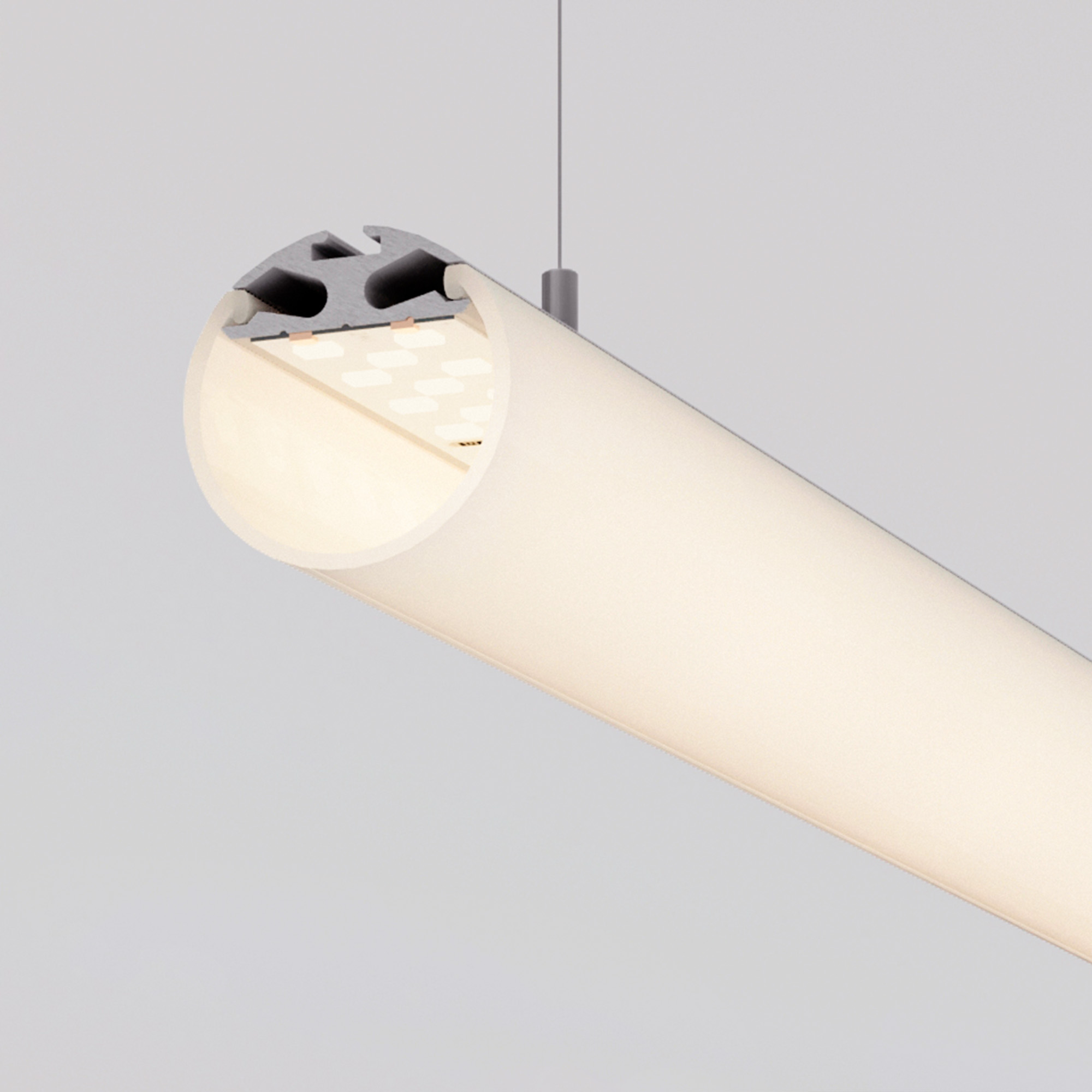 Профиль ROUND-D30-2000 ANOD