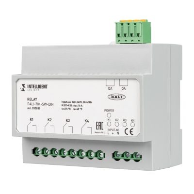 INTELLIGENT ARLIGHT Релейный модуль DALI-704-SW-DIN