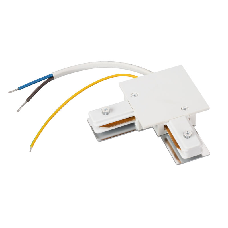 Коннектор угловой с питанием LGD-2TR-CON-L-F-POWER-WH