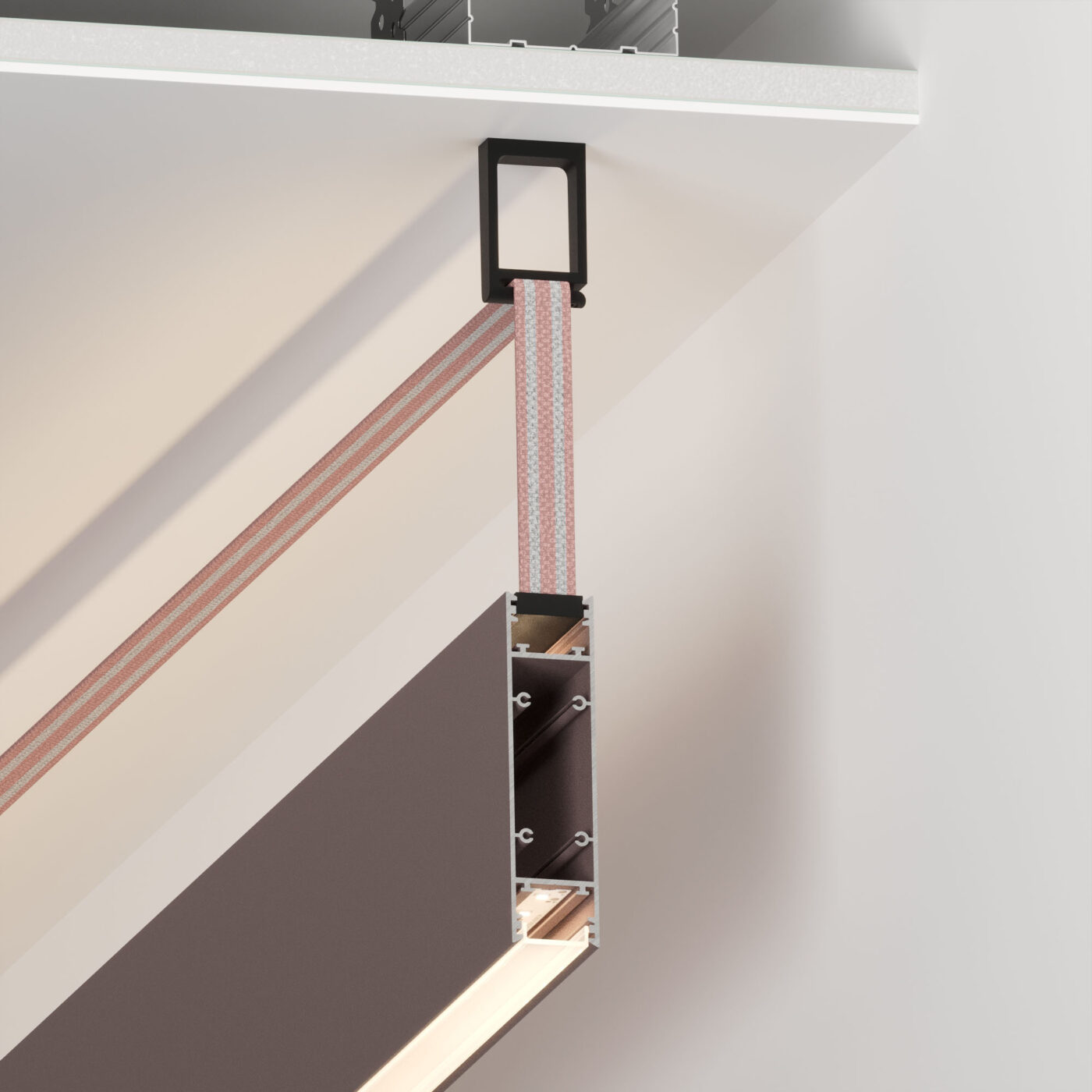 Профиль SL-LINE-25100-DUAL-2500 ROSE CHAMPAGNE