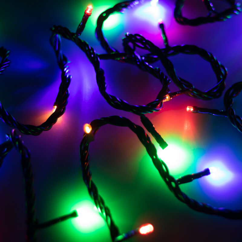 Светодиодная гирлянда ARD-STRING-HOME-5000-GREEN-50LED-LIVE RGB