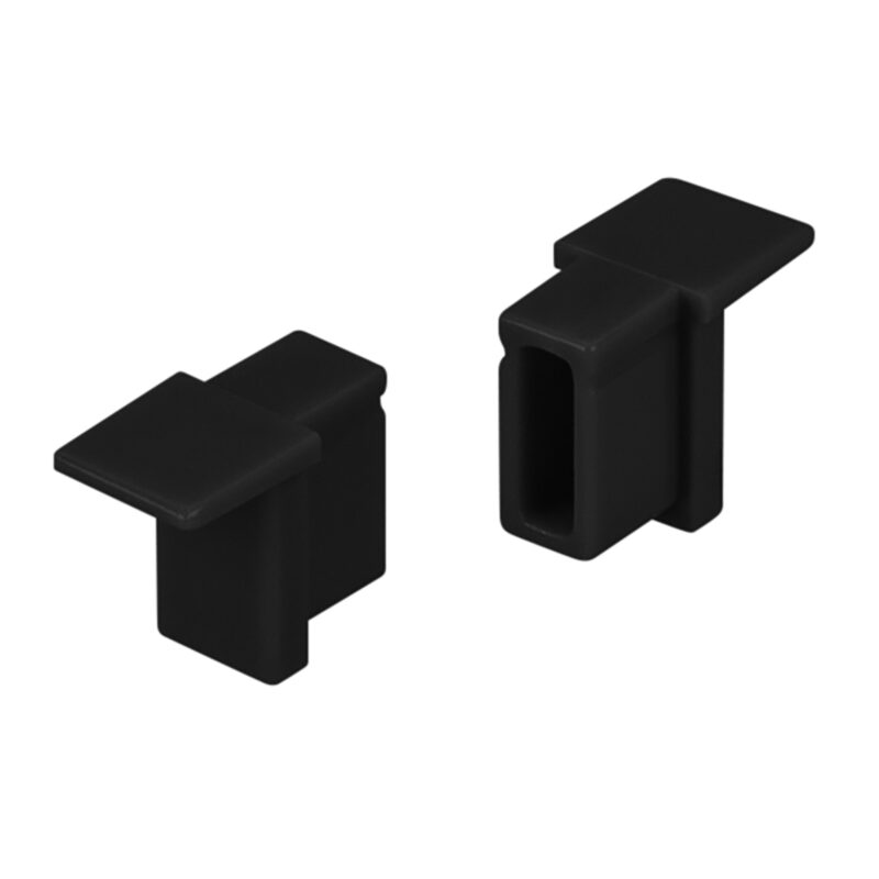 Заглушка SL-MINI-6-H9 BLACK глухая