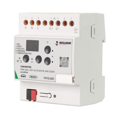 INTELLIGENT ARLIGHT Конвертер KNX-DALI-301-62-DT6/DT8-DIN