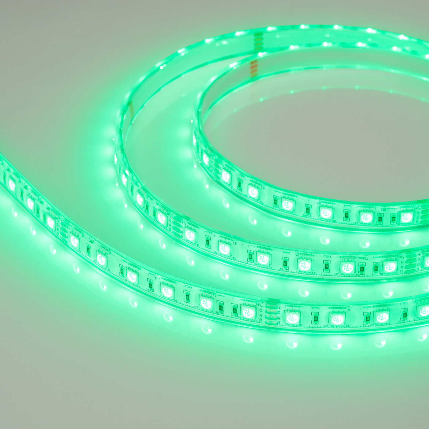 Лента герметичная RTW-PU-B60-12.5mm 24V RGB