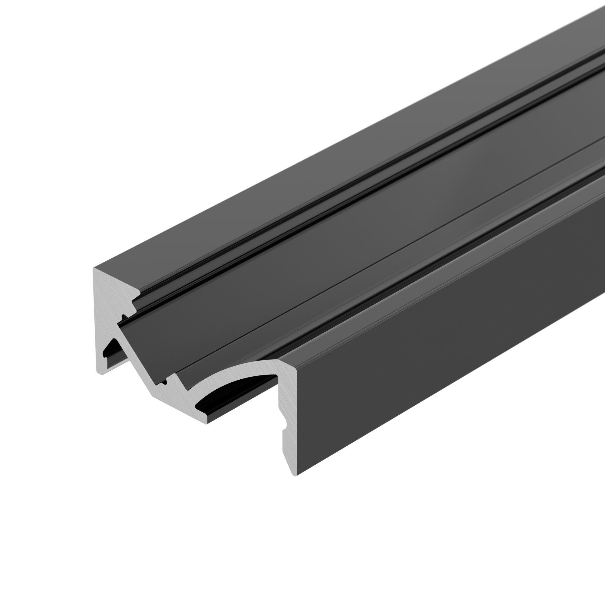 Профиль SL-BEVEL-W21-2000 ANOD BLACK
