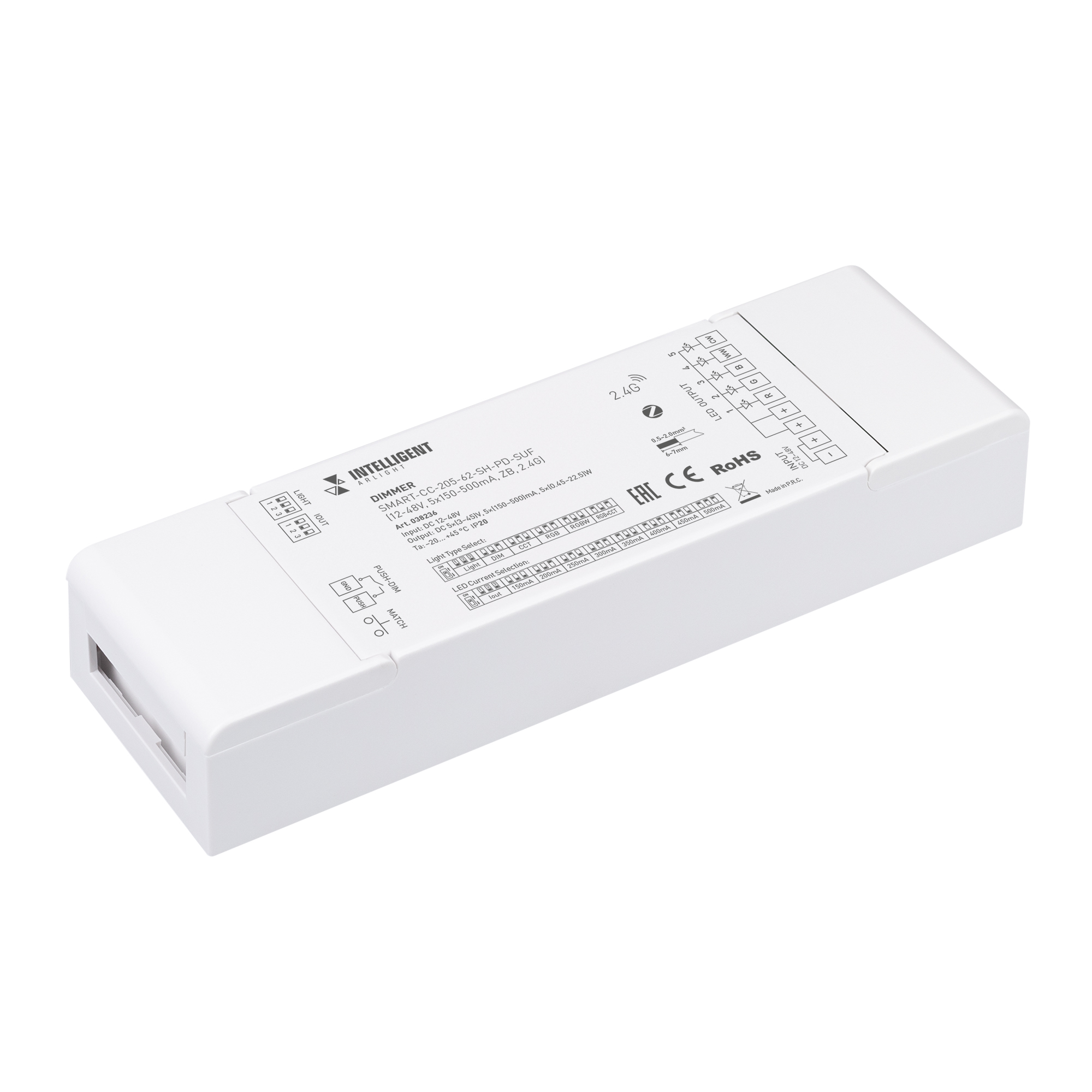 INTELLIGENT ARLIGHT Диммер SMART-CC-205-62-SH-PD-SUF