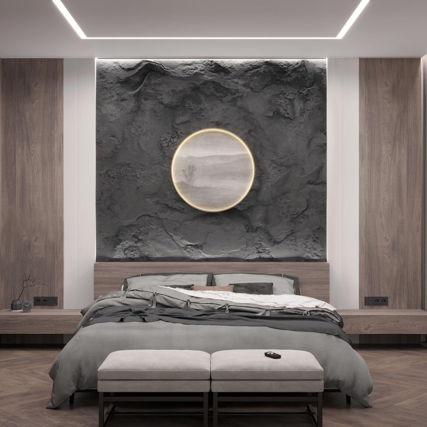 Профиль STRETCH-25-CEIL-CENTER-2000