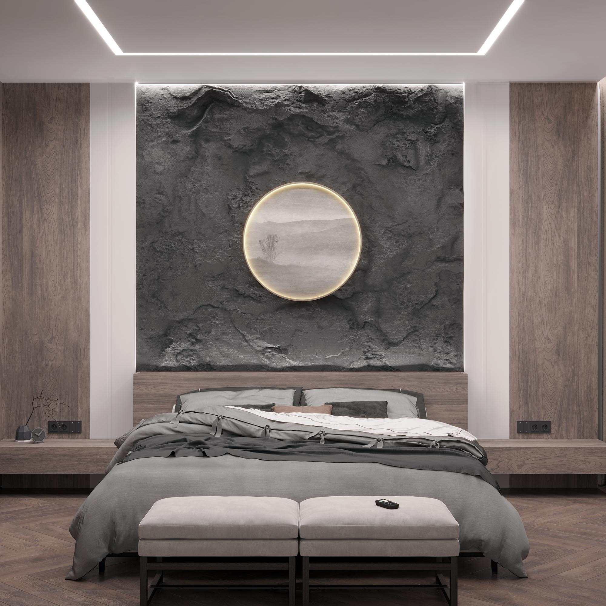 Профиль STRETCH-25-CEIL-CENTER-2000