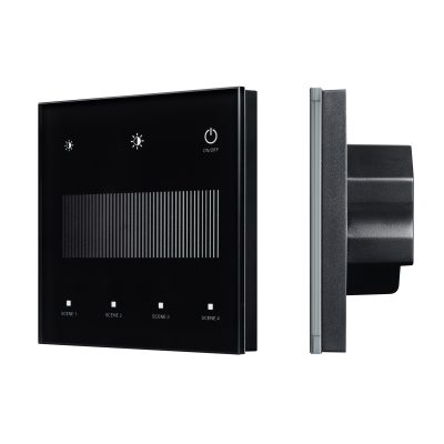 INTELLIGENT ARLIGHT Сенсорная панель SMART-DALI-301-11-1G-4SC-DIM-IN Black