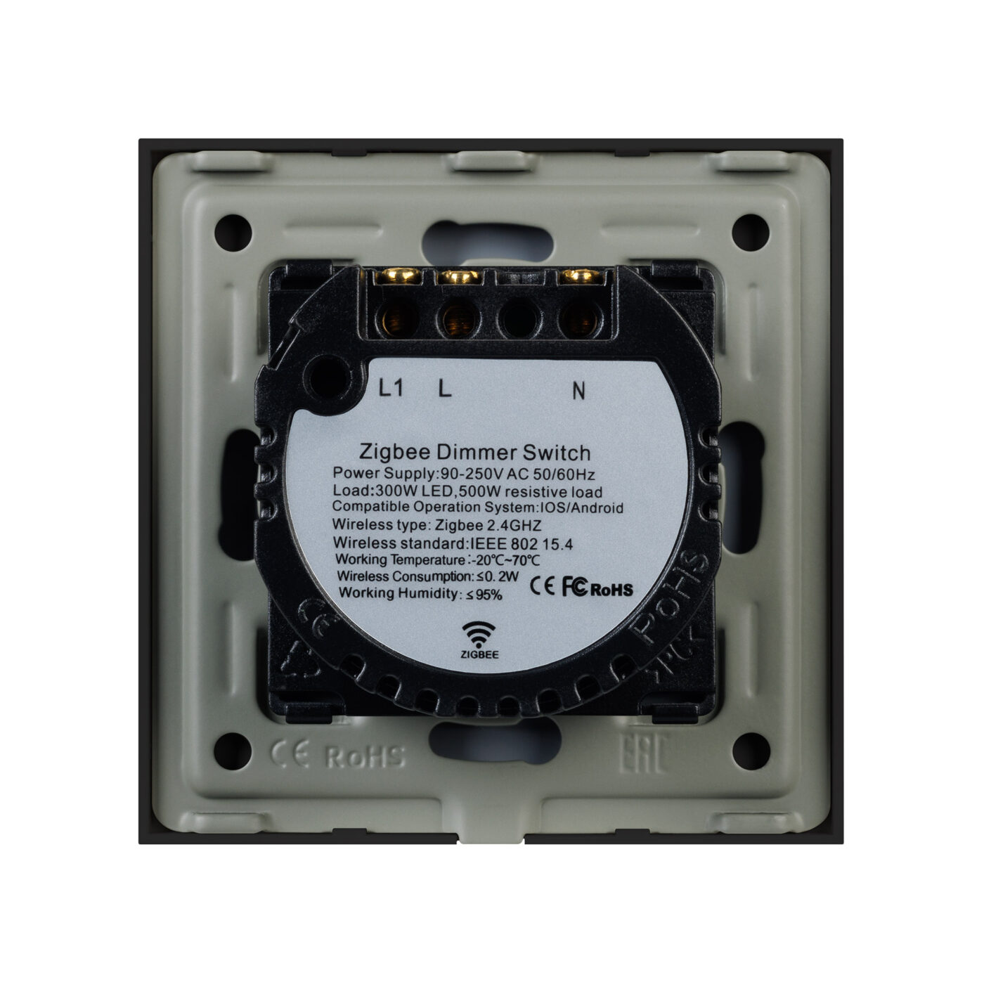 Светорегулятор сенсорный с Zigbee управлением SWT-OMALI-SD3-ZB-BK