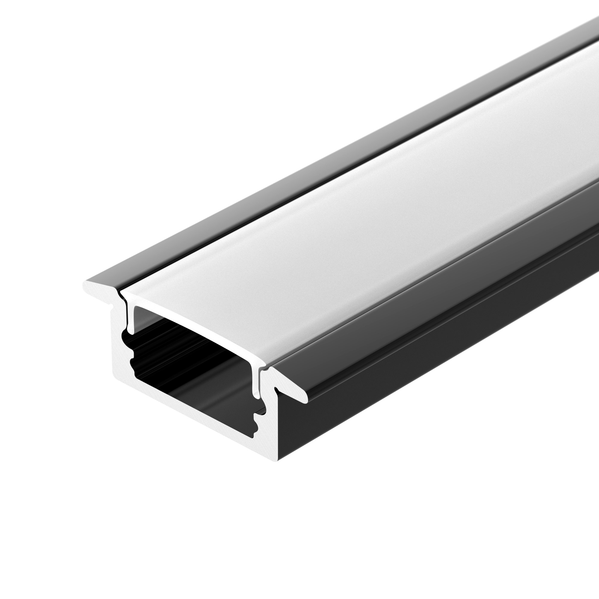 Профиль LINE-2308-F-2000 ANOD BLACK