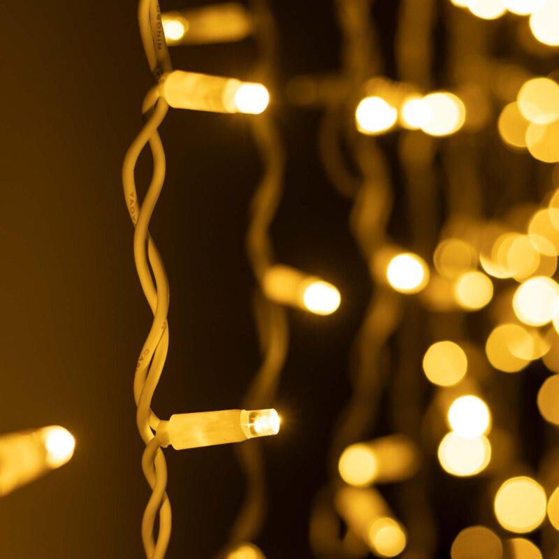 Светодиодная гирлянда ARD-EDGE-PRO-4000x600-WHITE-128LED-FLASH Warm/Warm