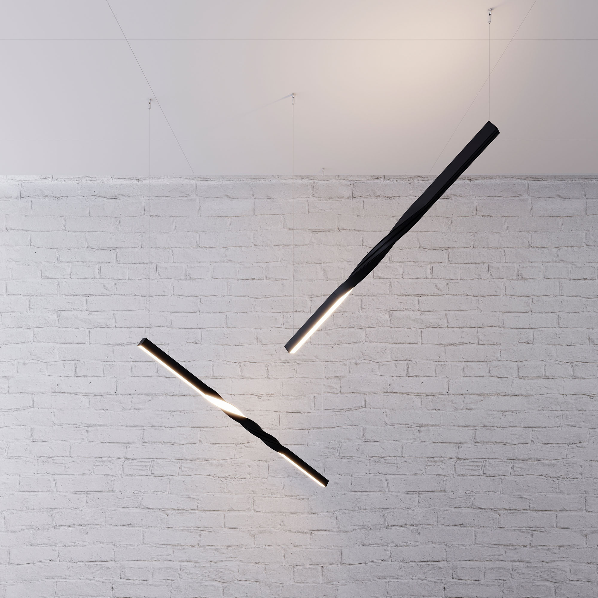 Профиль SL-ARC-3535-TWIST90R-400 BLACK