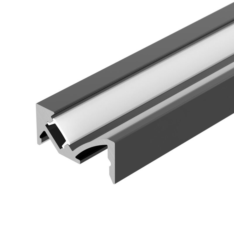 Профиль SL-BEVEL-W21-2000 ANOD BLACK