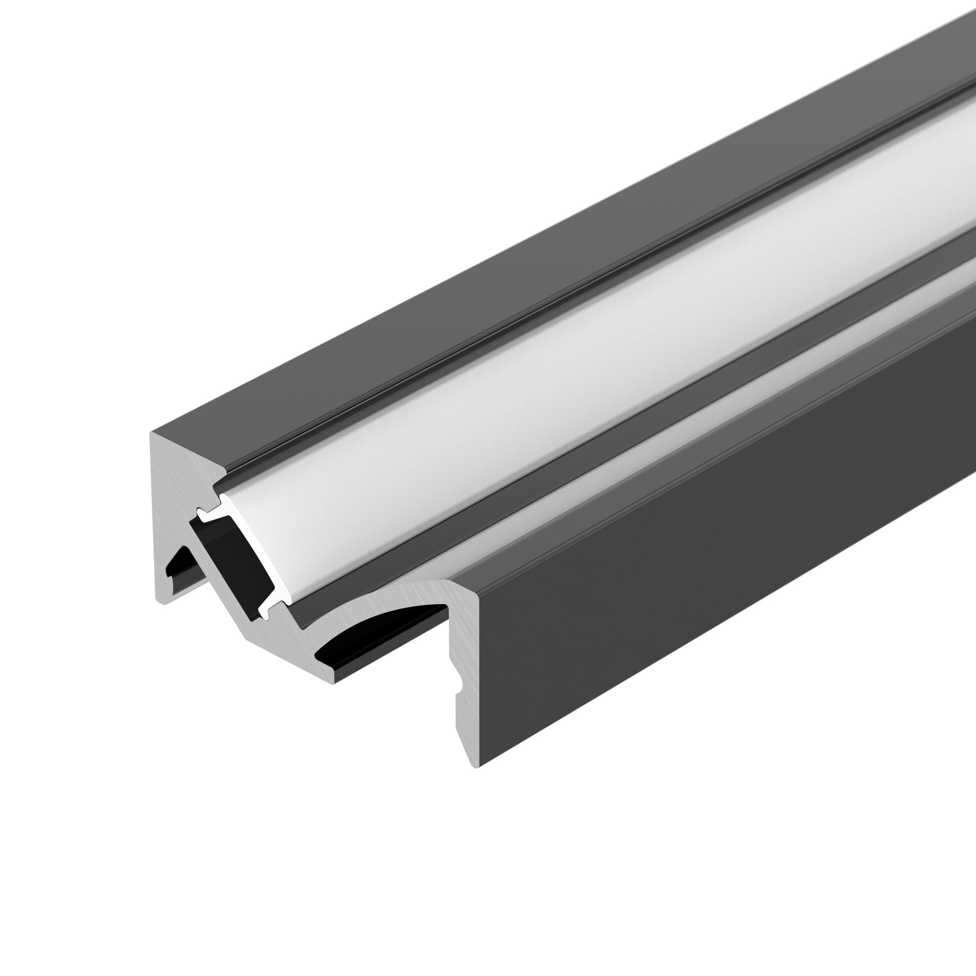 Профиль SL-BEVEL-W21-2000 ANOD BLACK