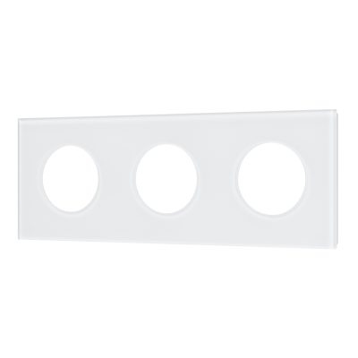 Рамка стеклянная FRM-GLARE-GC-3-WH