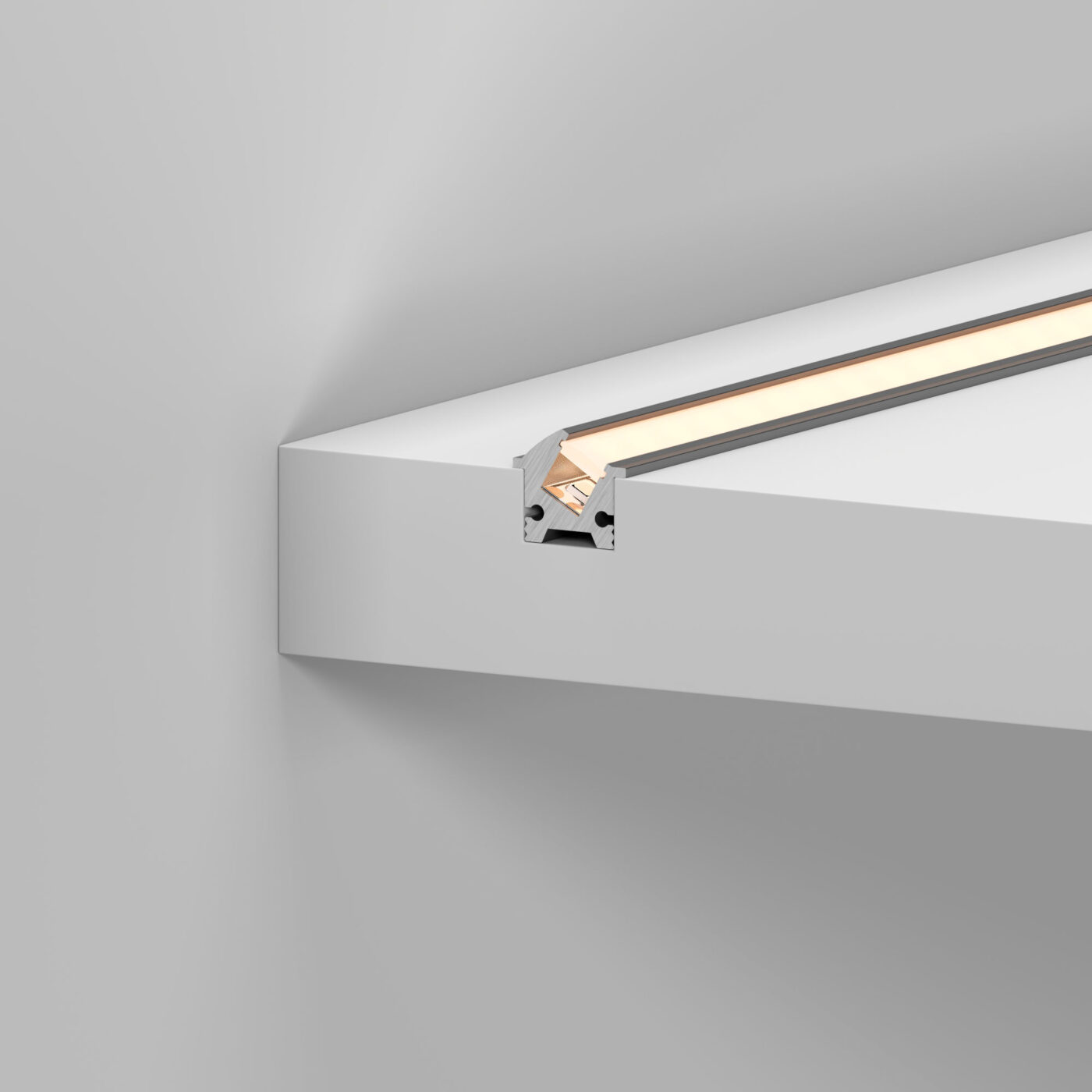 Профиль SL-BEVEL-H12-F13-2000 ANOD IRON GREY