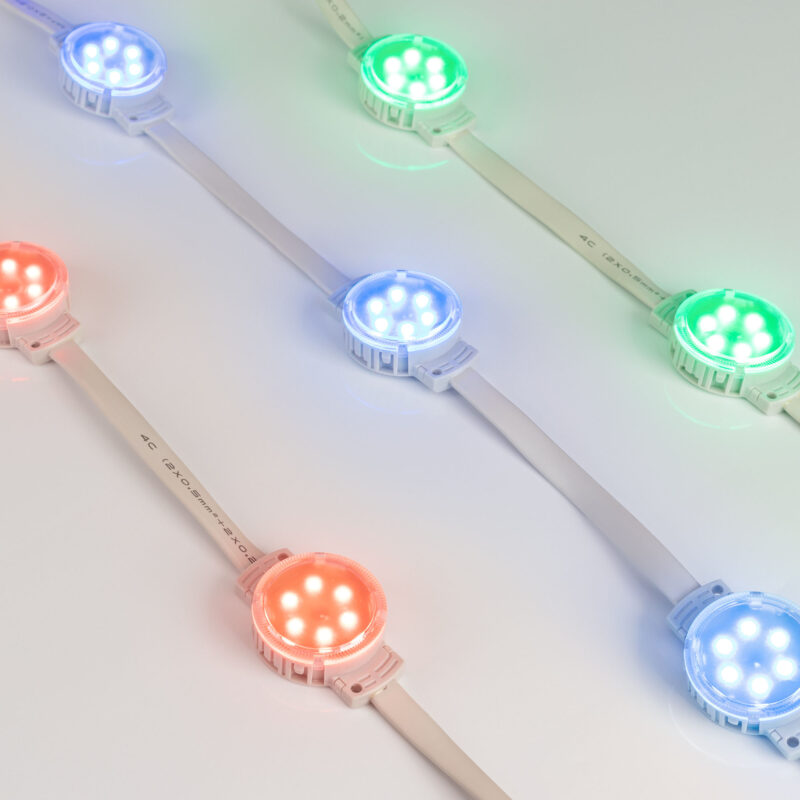 Модуль управляемый SPI-F6-D40 24V RGB-RAM-Auto