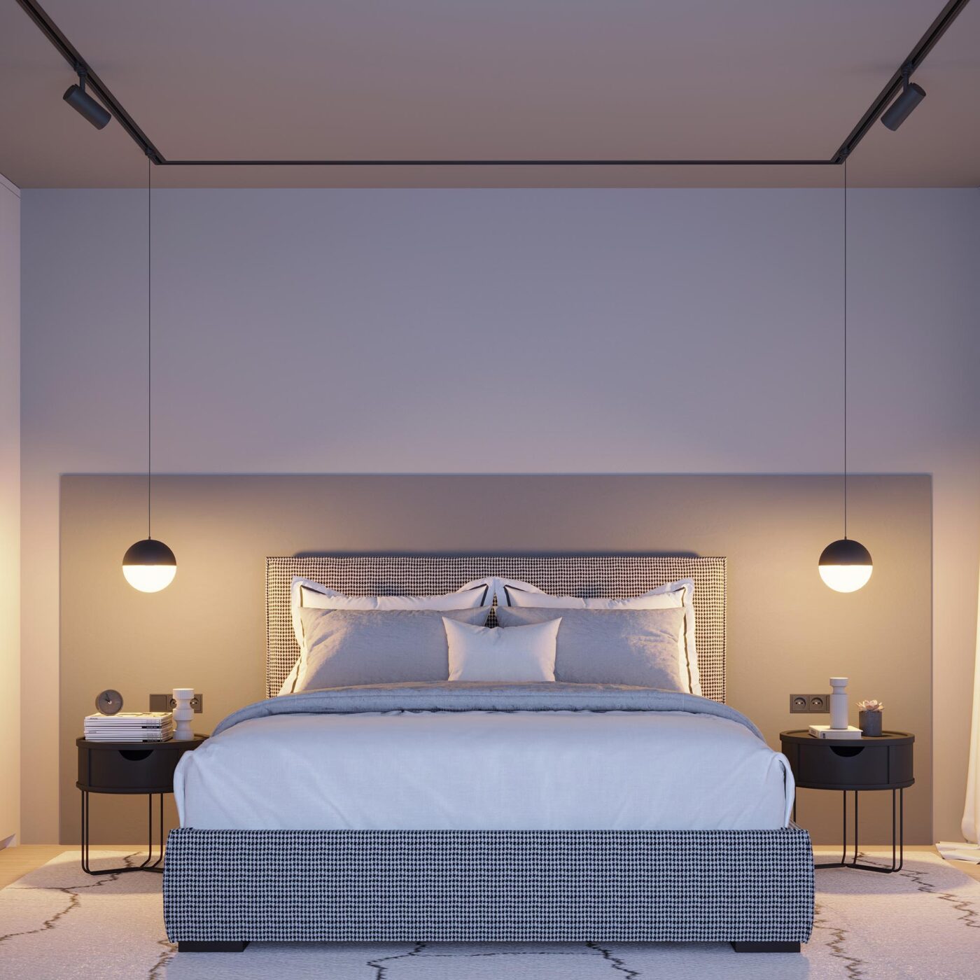 Трек встраиваемый LGD-4TR-TRACK-F-2000-WH-M