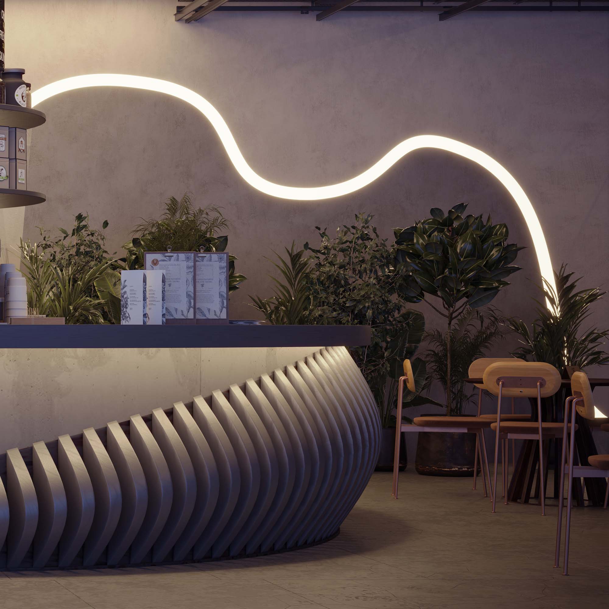 Профиль FANTOM-BENT-W49-SIDE-2000 ANOD