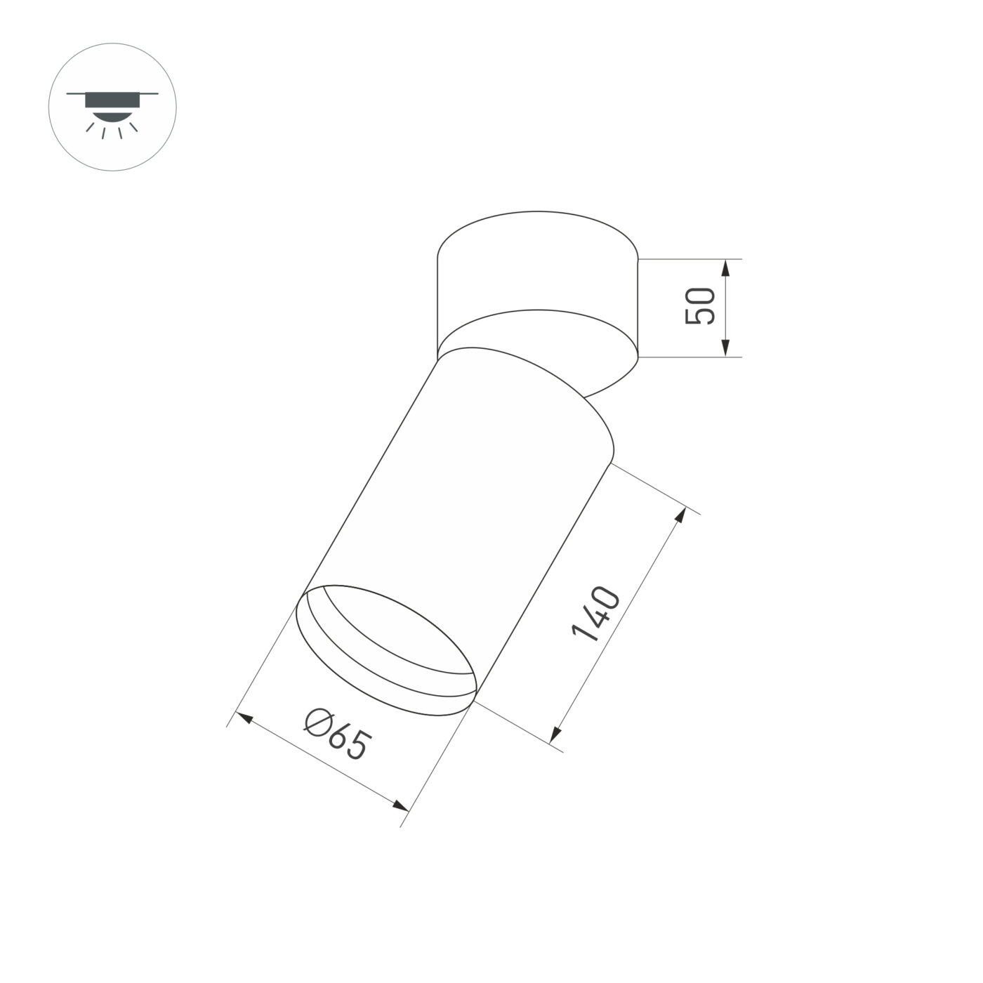 Корпус SP-POLO-SURFACE-FLAP-R65