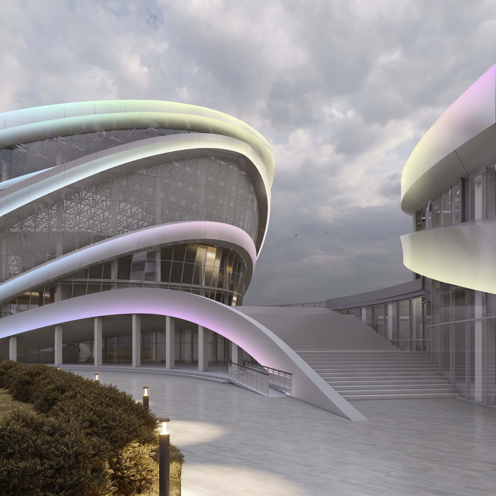 Силиконовый профиль WPH-FLEX-0612-SIDE-S8-20m WHITE